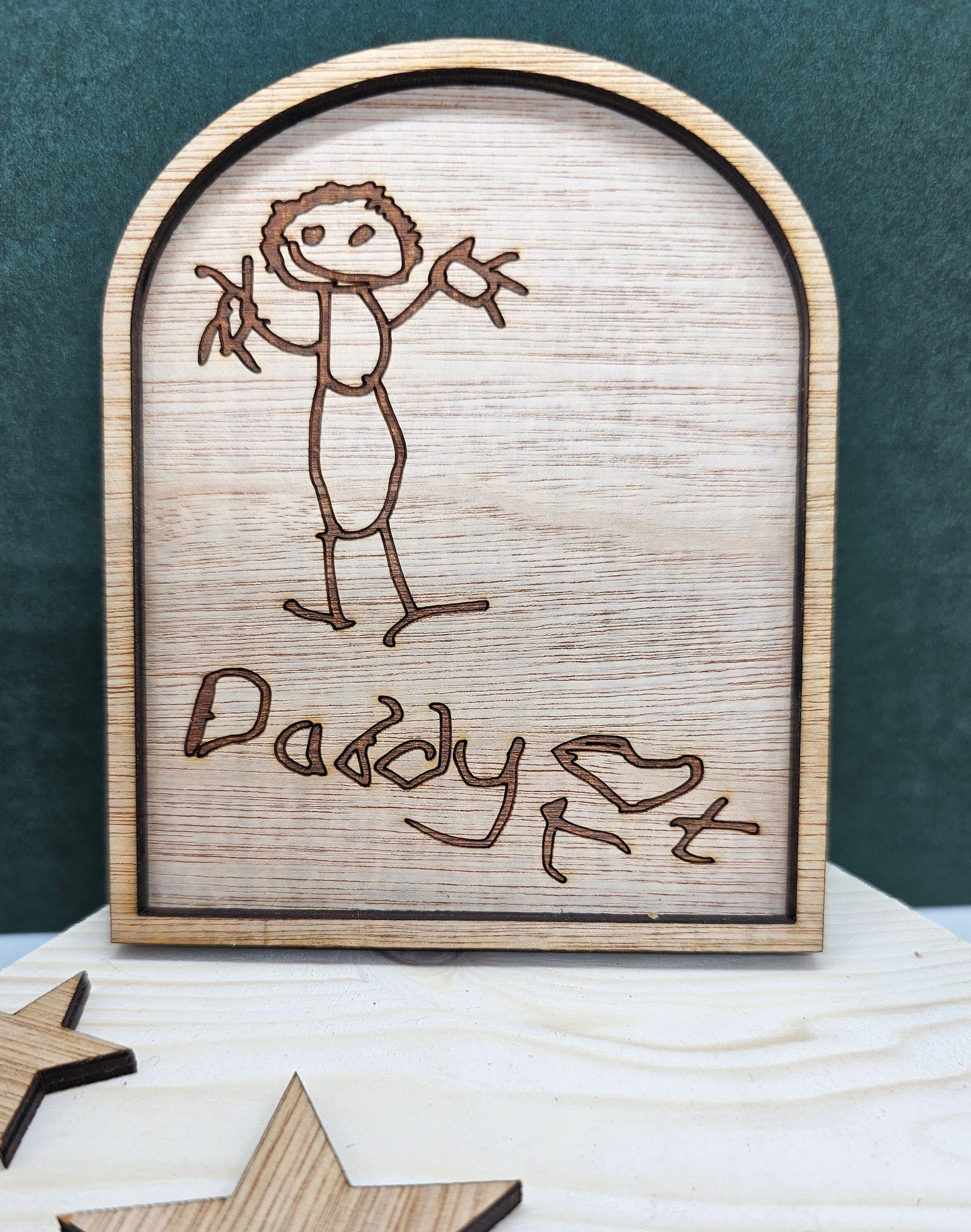 Children's Drawing Fridge Magnet - Slice of Wild