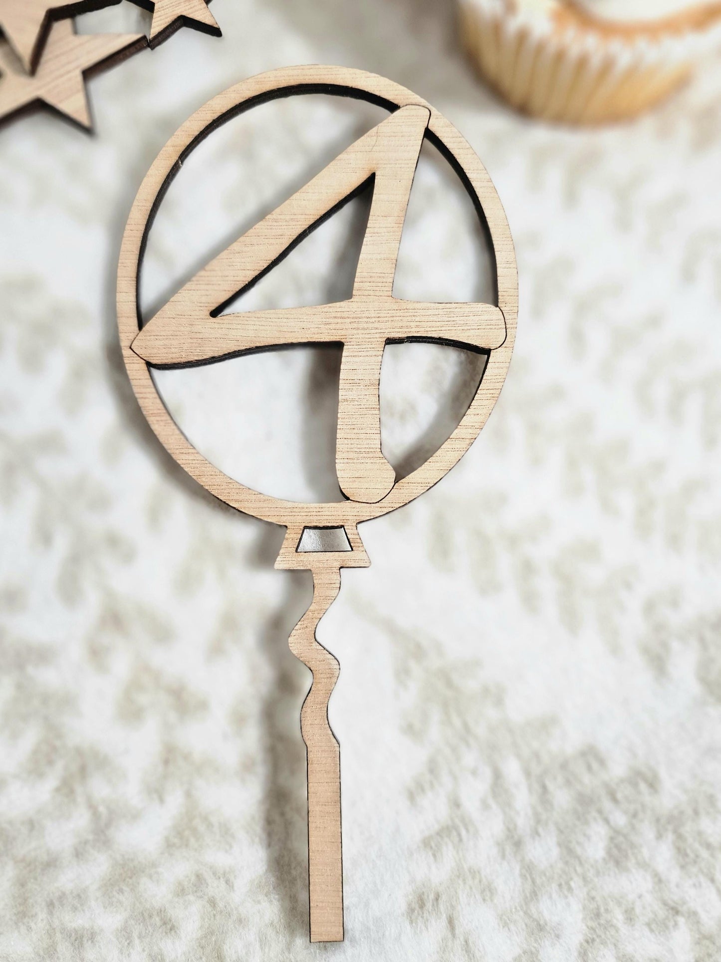 Balloon Cake Topper - Slice of Wild