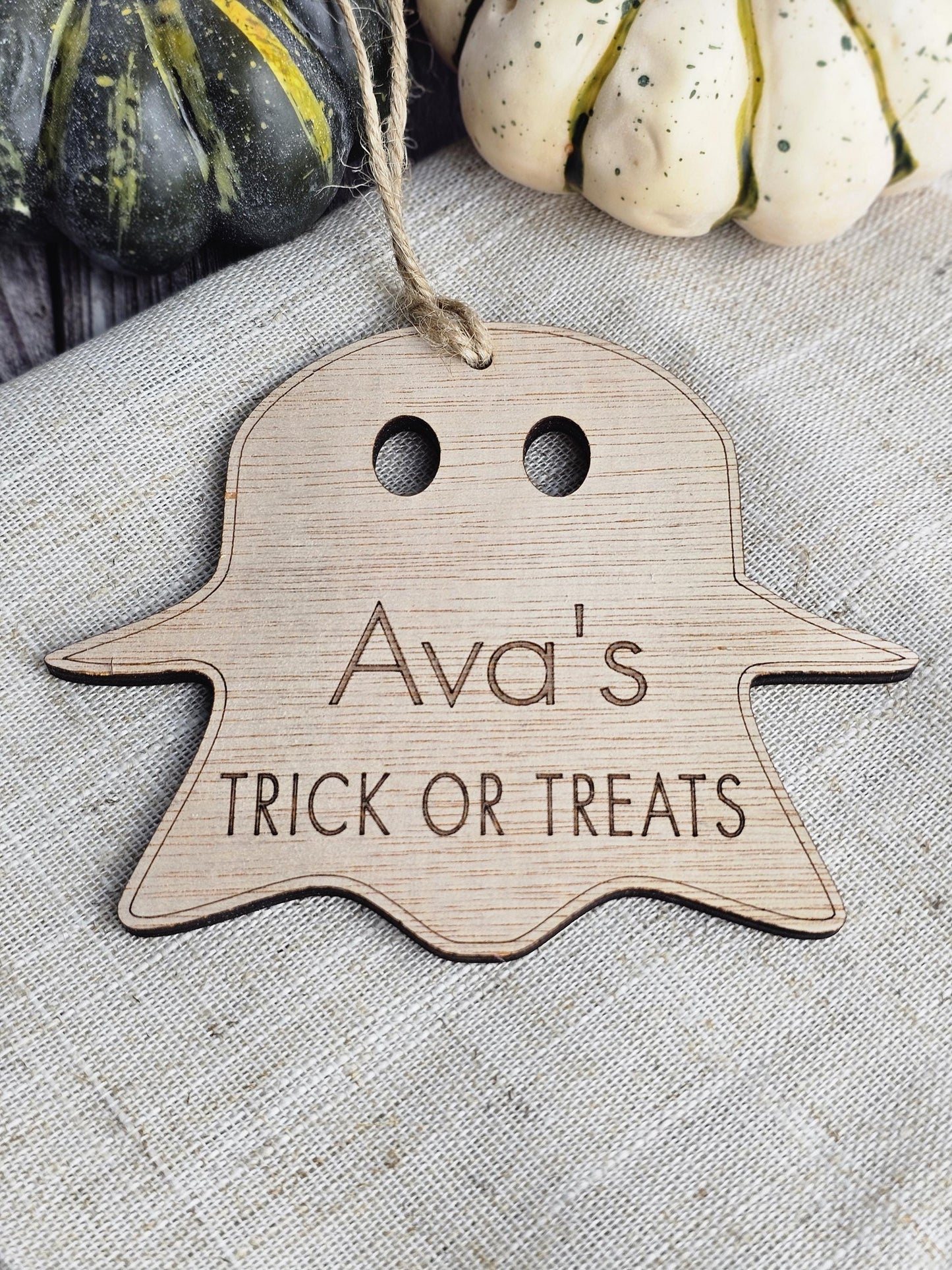 Halloween Ghost Tag - Slice of Wild