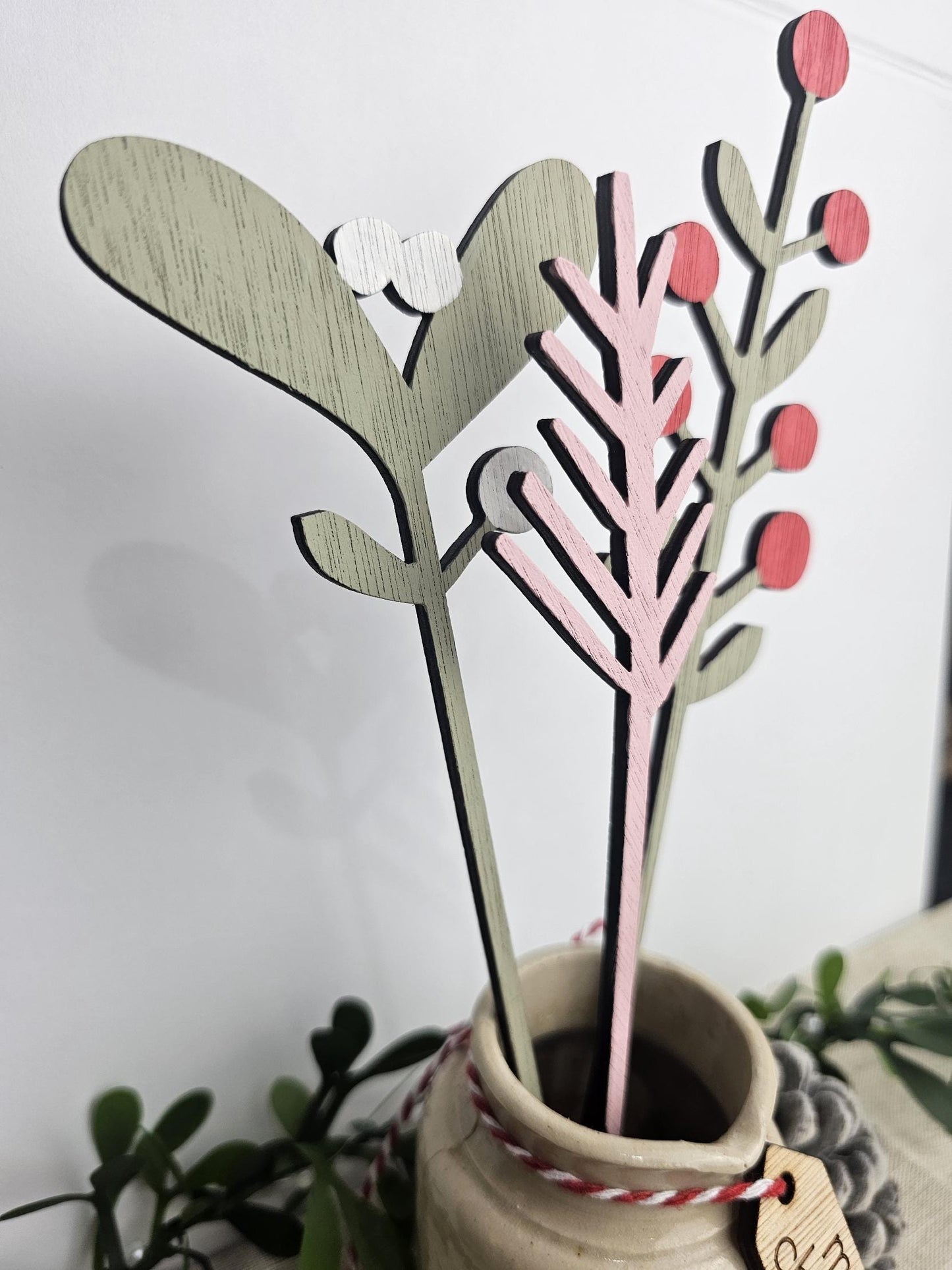 Wooden Winter Bouquet - Slice of Wild