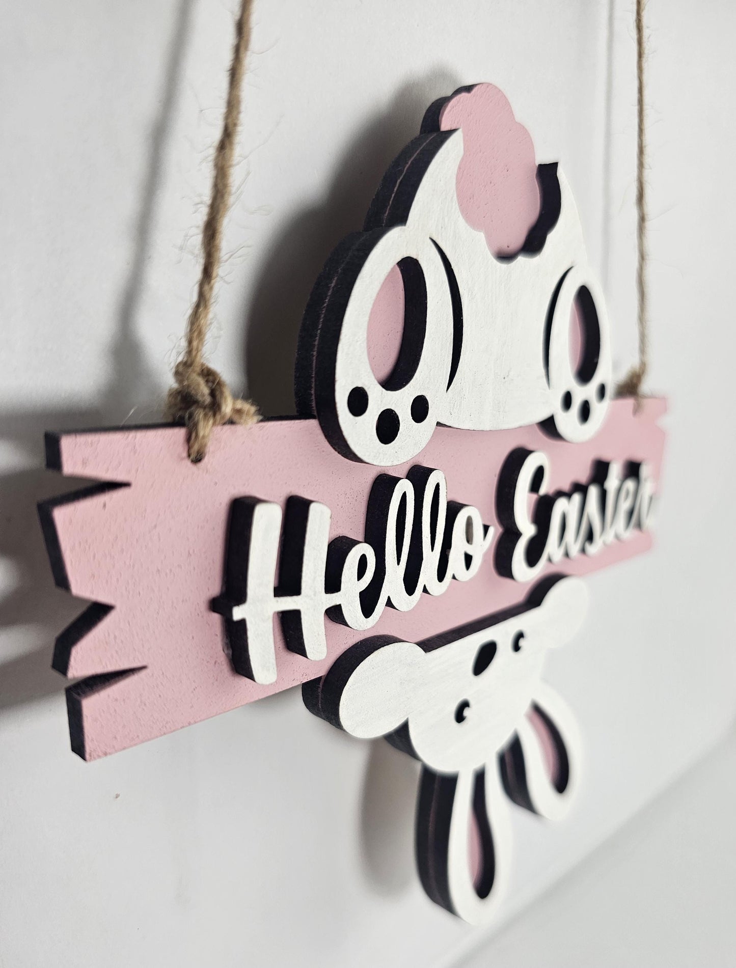 Bunny SIgn for Easter - Slice of Wild