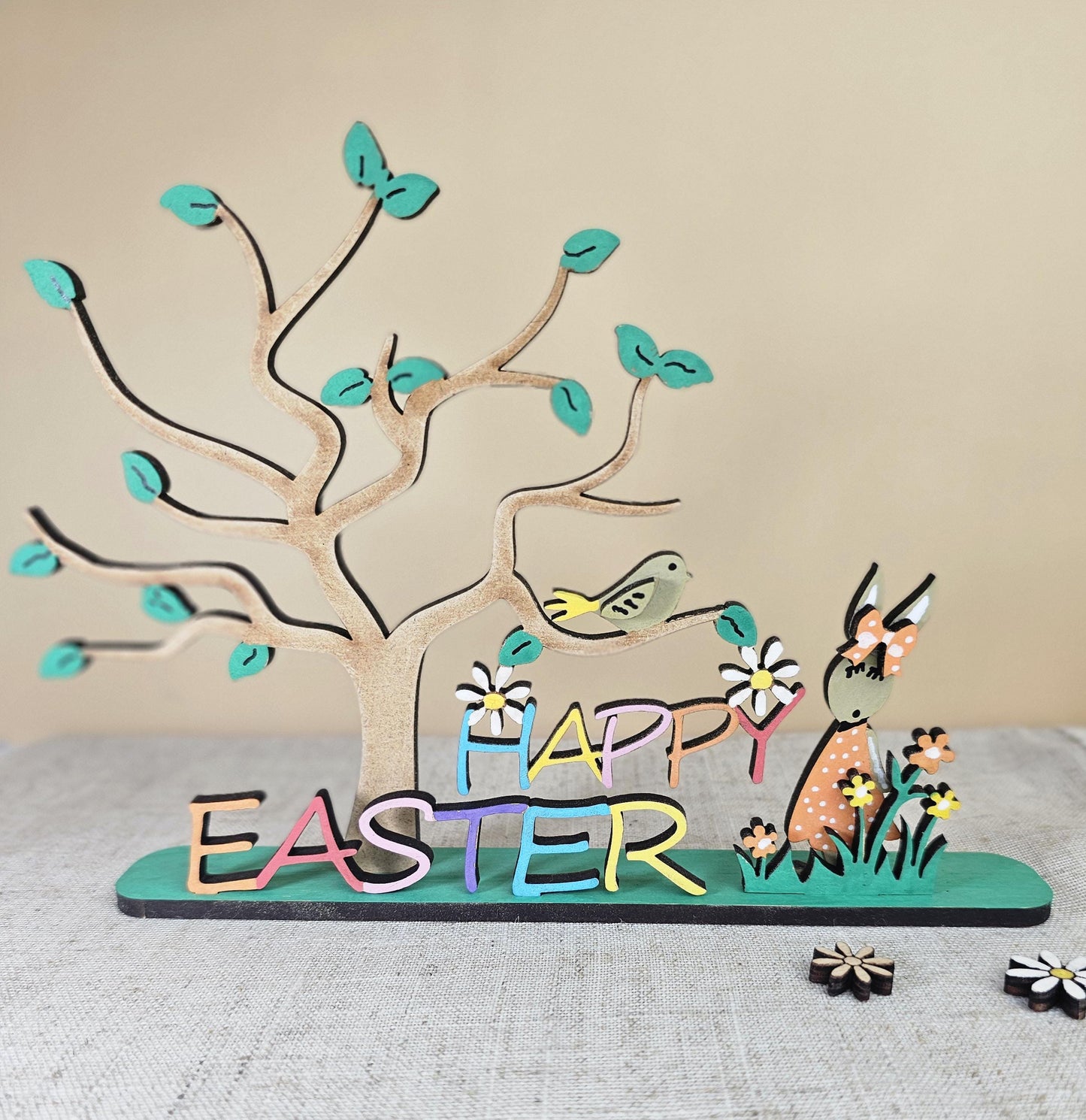Standing Bunny Easter Decoration - Slice of Wild