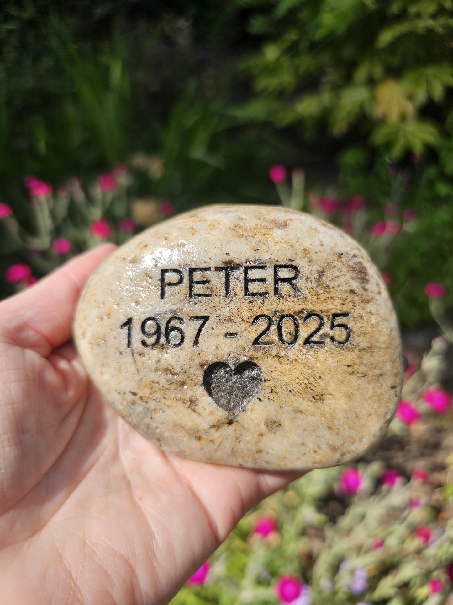 Engraved Memory Stone - Premium from Slice of Wild - Just $12.99! Shop now at Slice of Wild