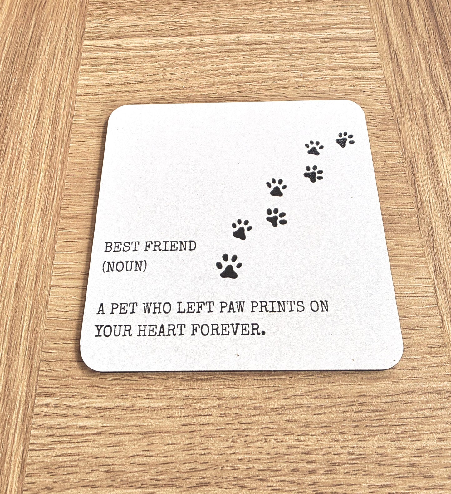 Pet Memorial Coaster