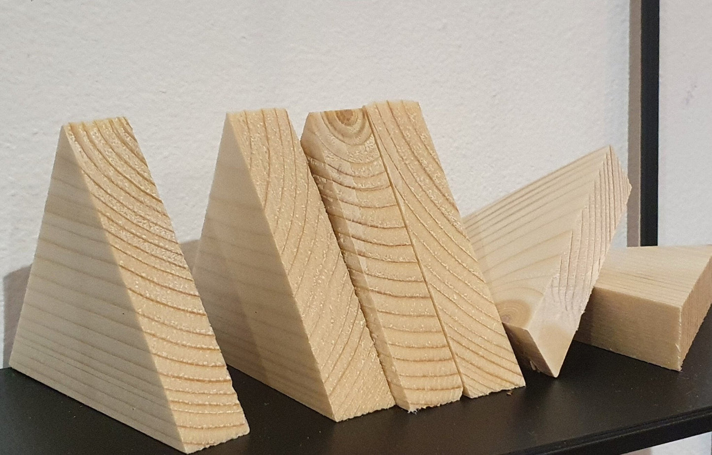 Chunky Wooden Triangles - Slice of Wild