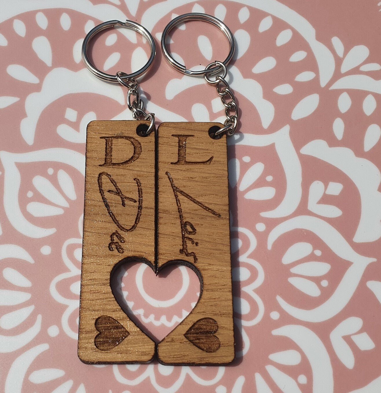 Couples Key Ring - Slice of Wild