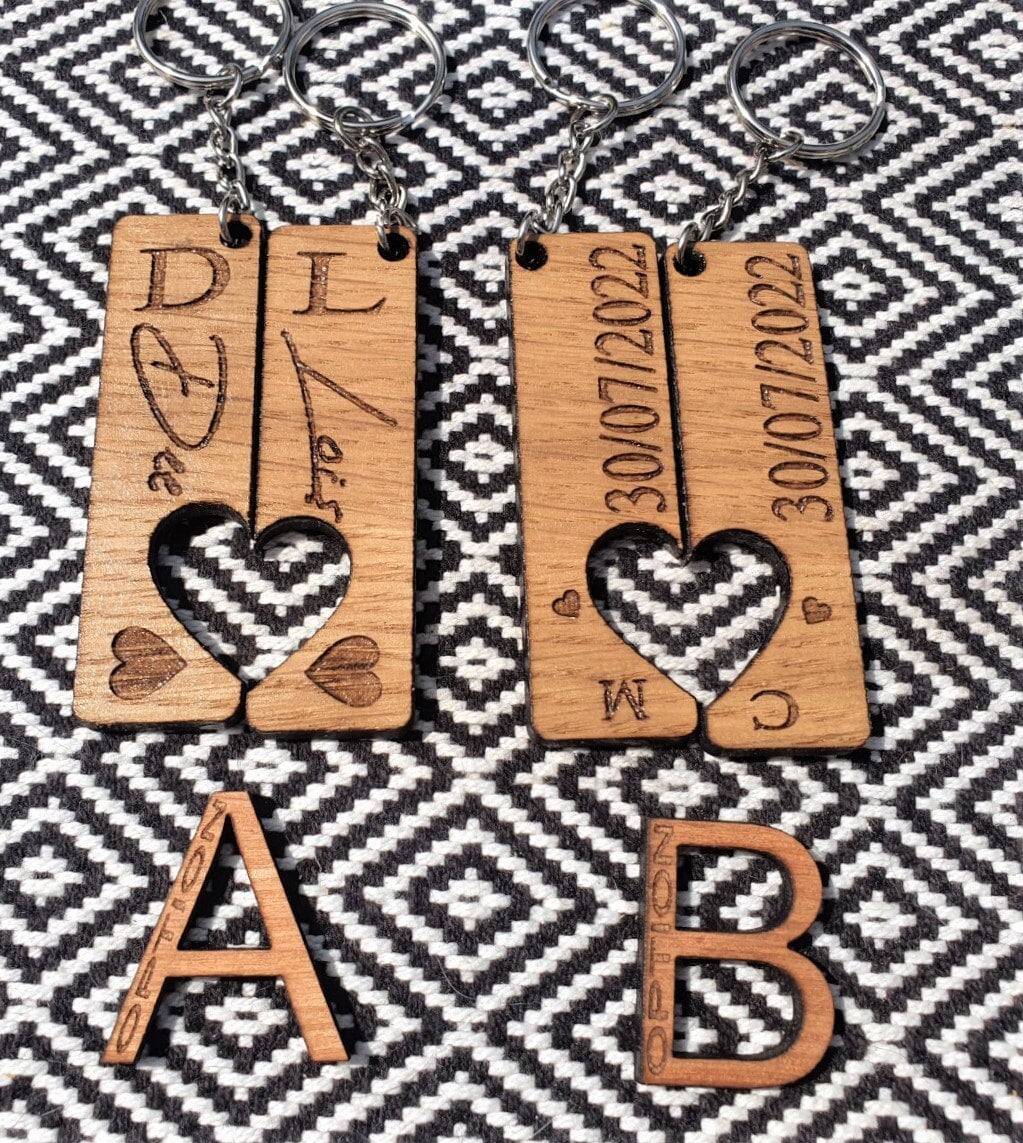 Couples Key Ring - Slice of Wild