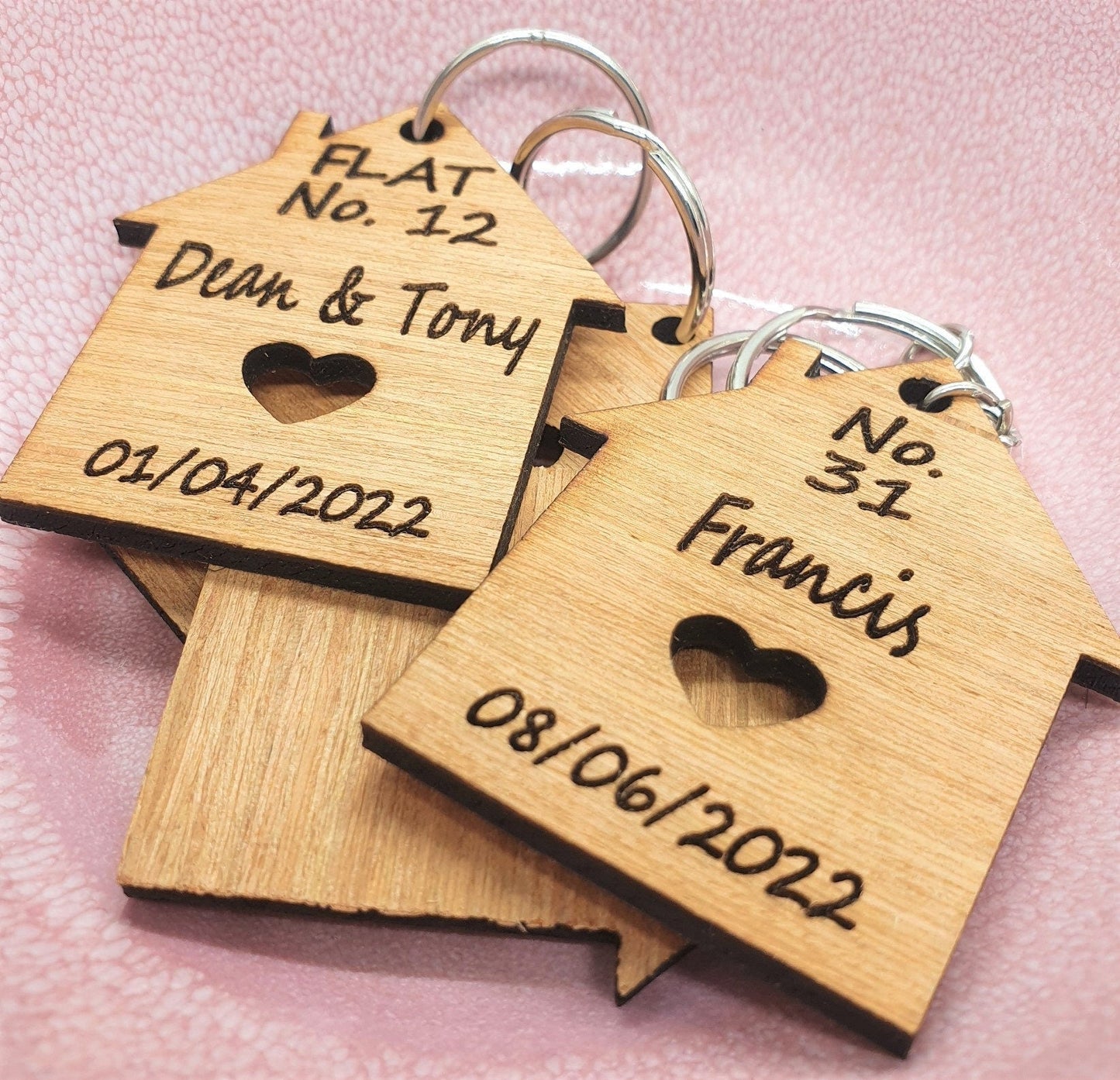 Our First Home Keyring - Slice of Wild