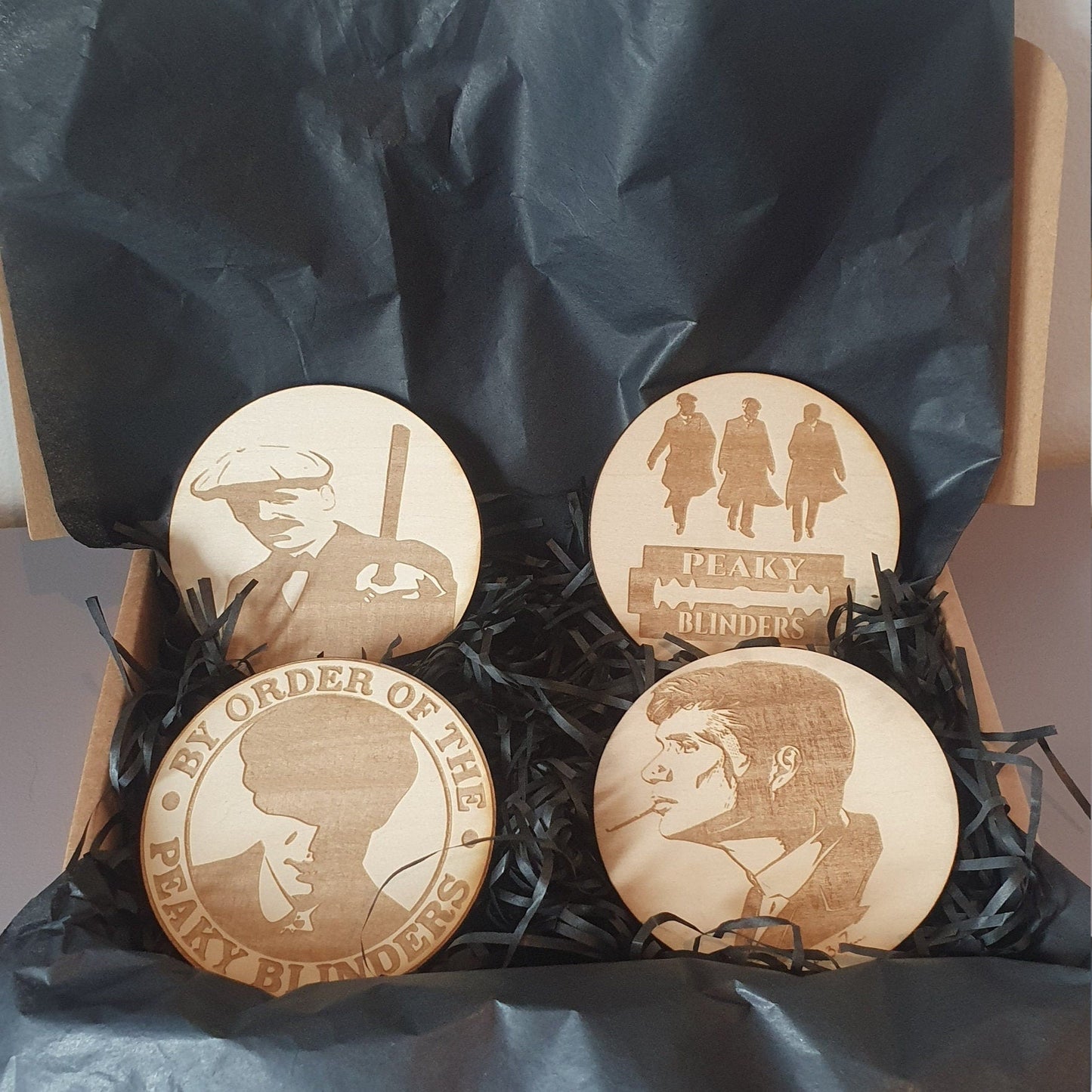 Peaky Blinders Coasters - Slice of Wild