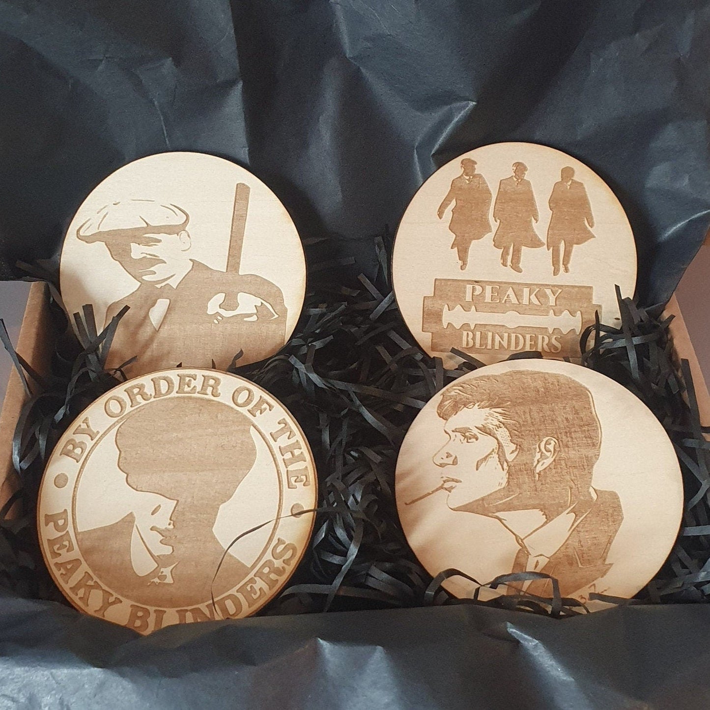 Peaky Blinders Coasters - Slice of Wild