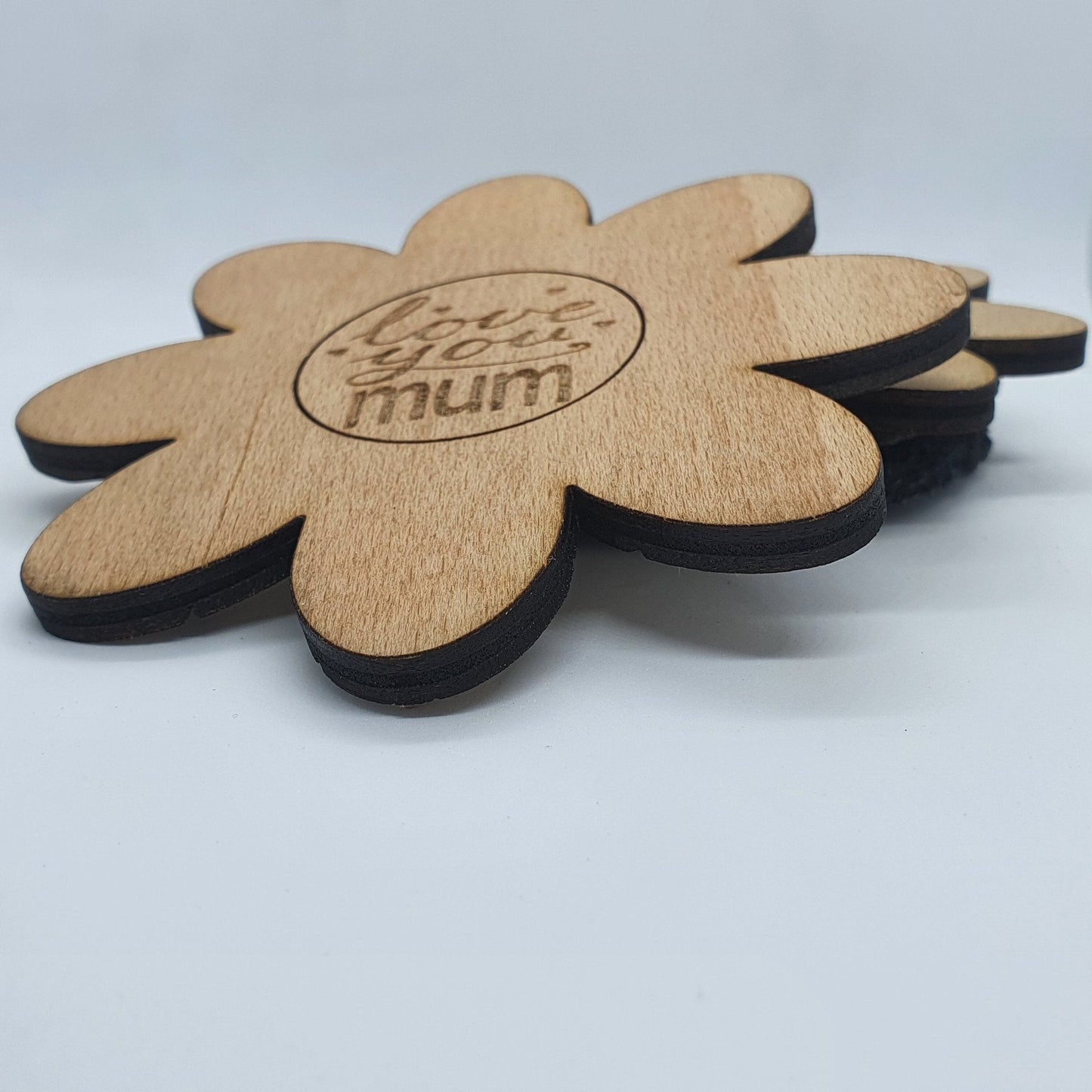 Wood coaster, can be personalised. Mothers day gift, Birthday Gift - Slice of Wild