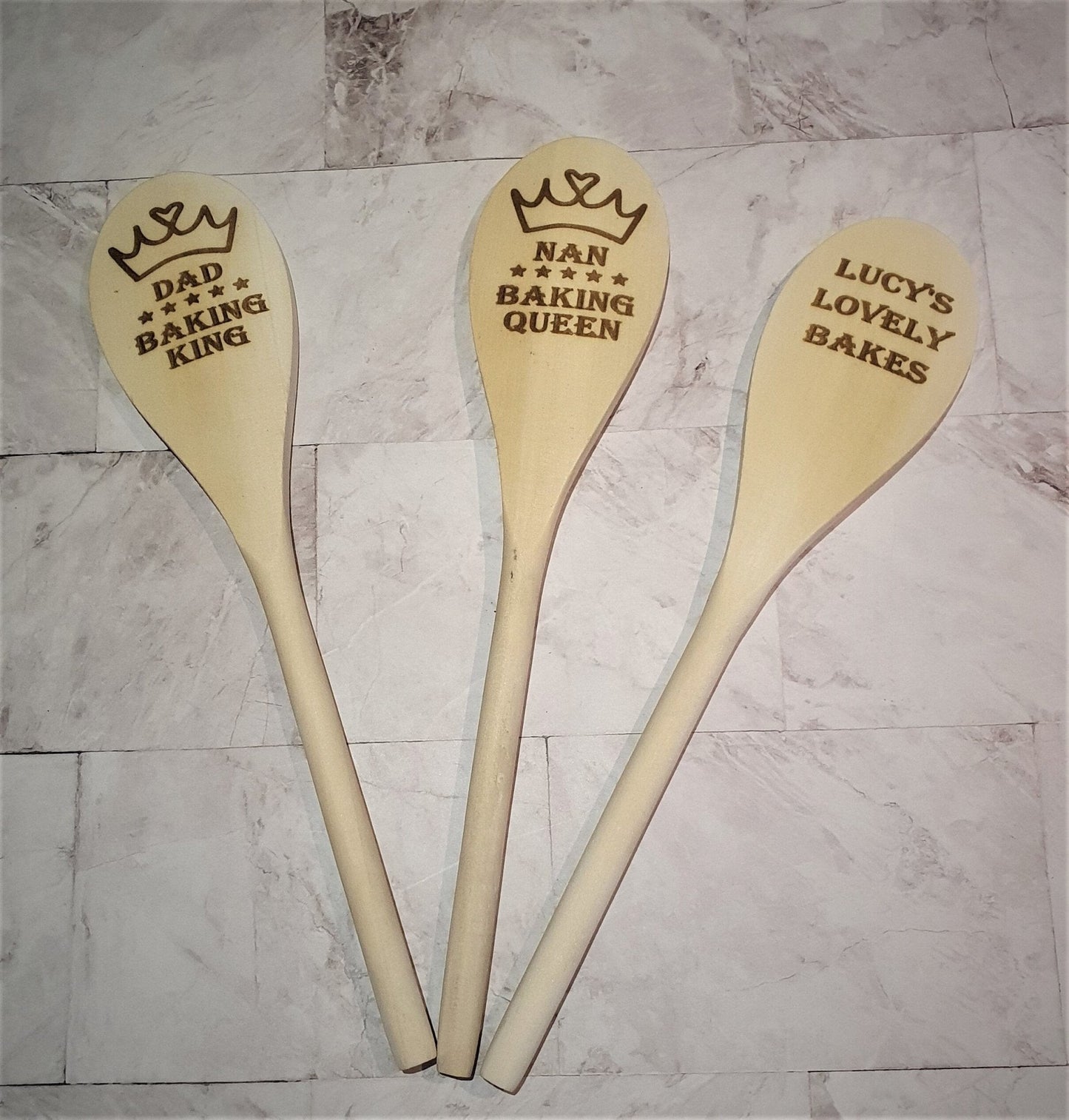 Personalised Wooden Spoon - Slice of Wild