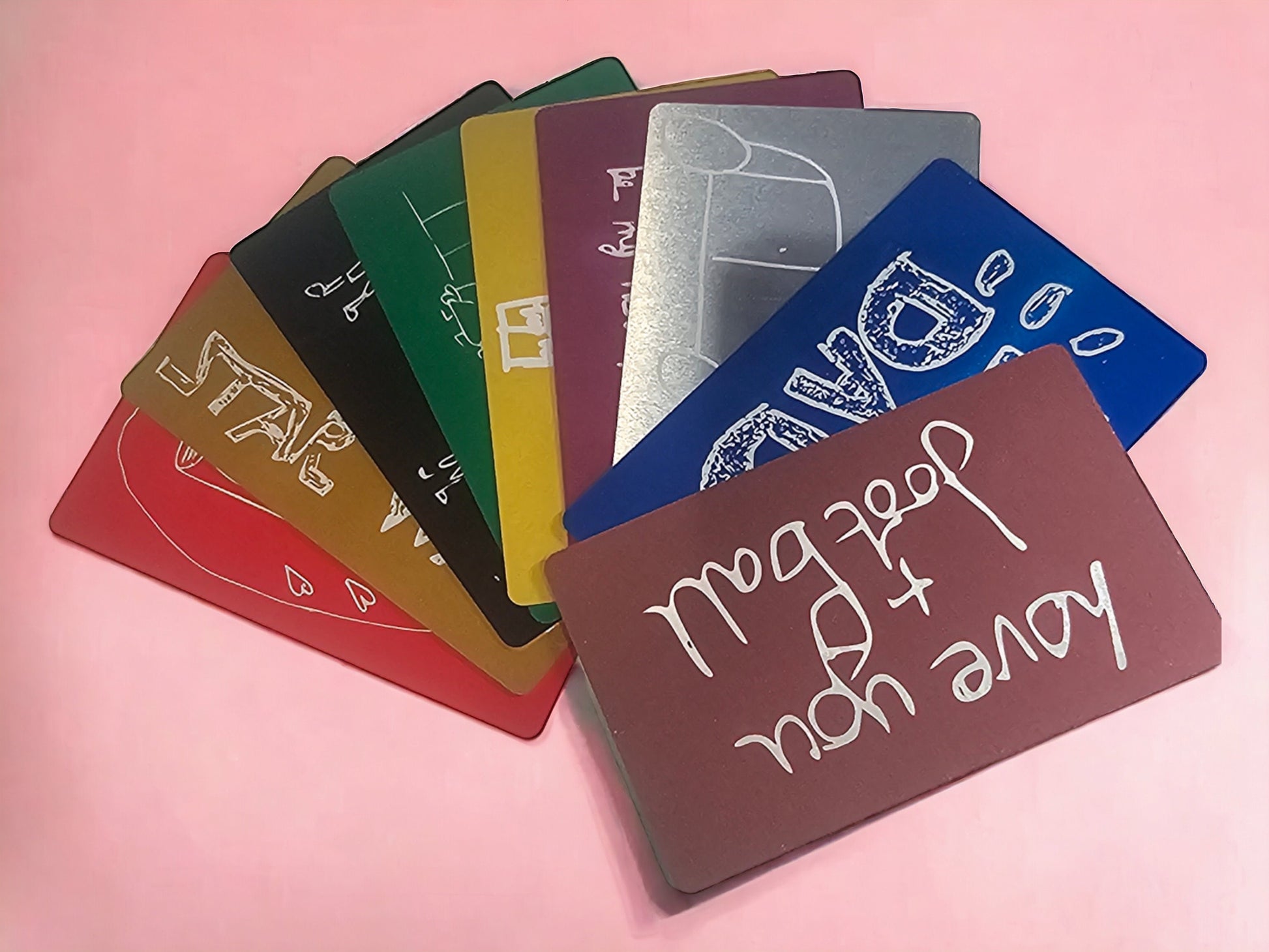 Personalised Metal Wallet Card - Slice of Wild