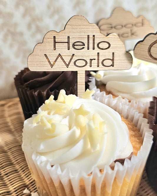 Cloud Cupcake Toppers - Premium  from Slice of Wild - Just $6.99! Shop now at Slice of Wild