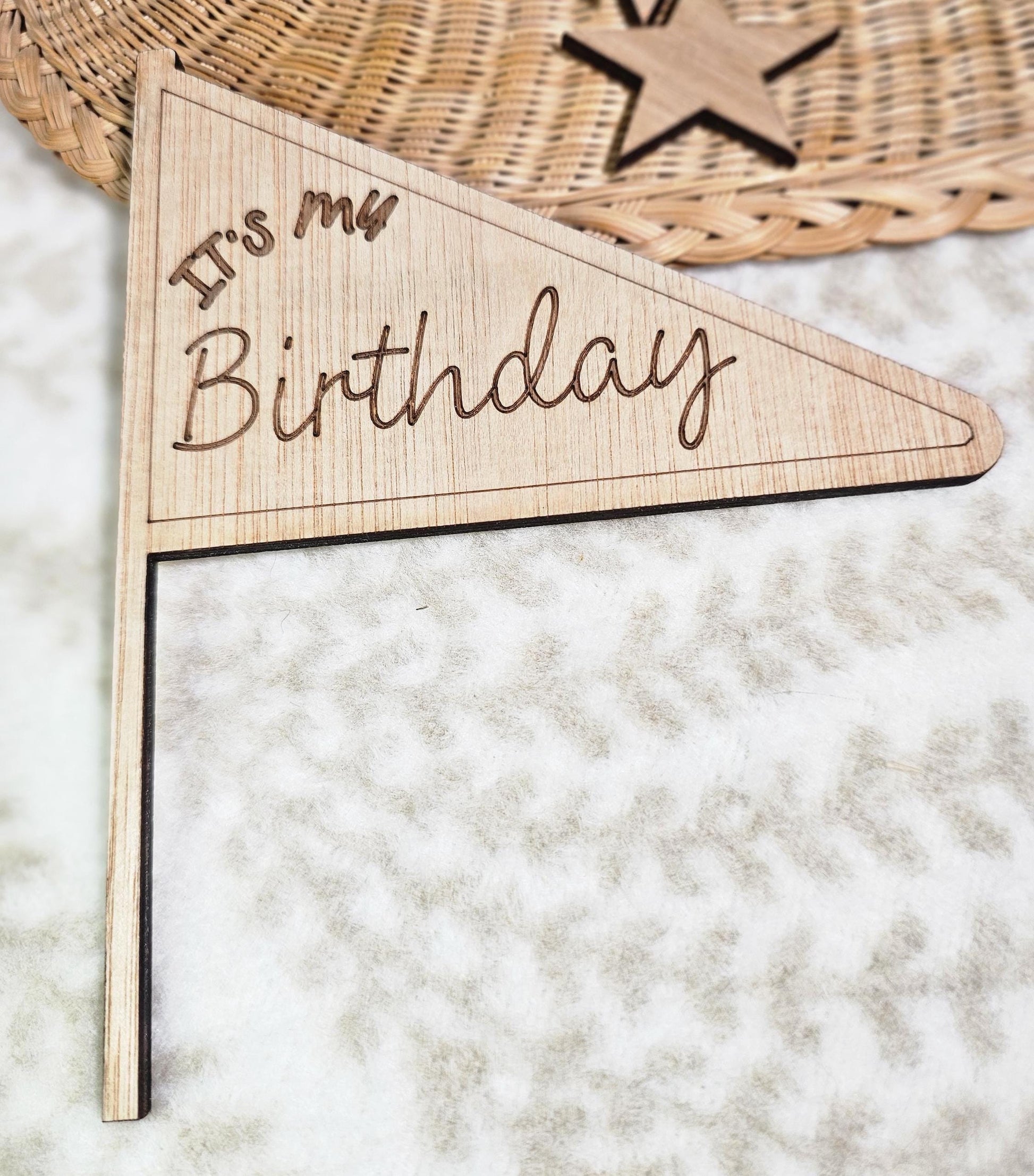 'It's My Birthday' Cake Topper - Premium  from Slice of Wild - Just $5.50! Shop now at Slice of Wild