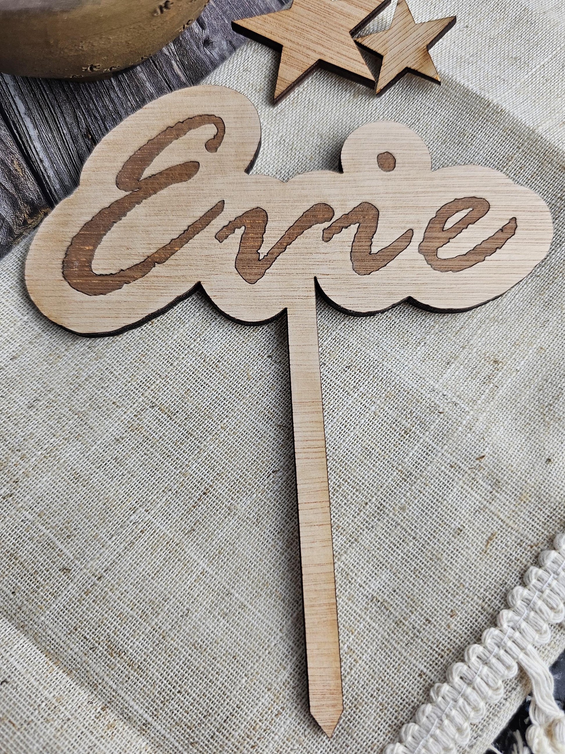 Name Cake Topper - Premium  from Slice of Wild - Just $5.50! Shop now at Slice of Wild