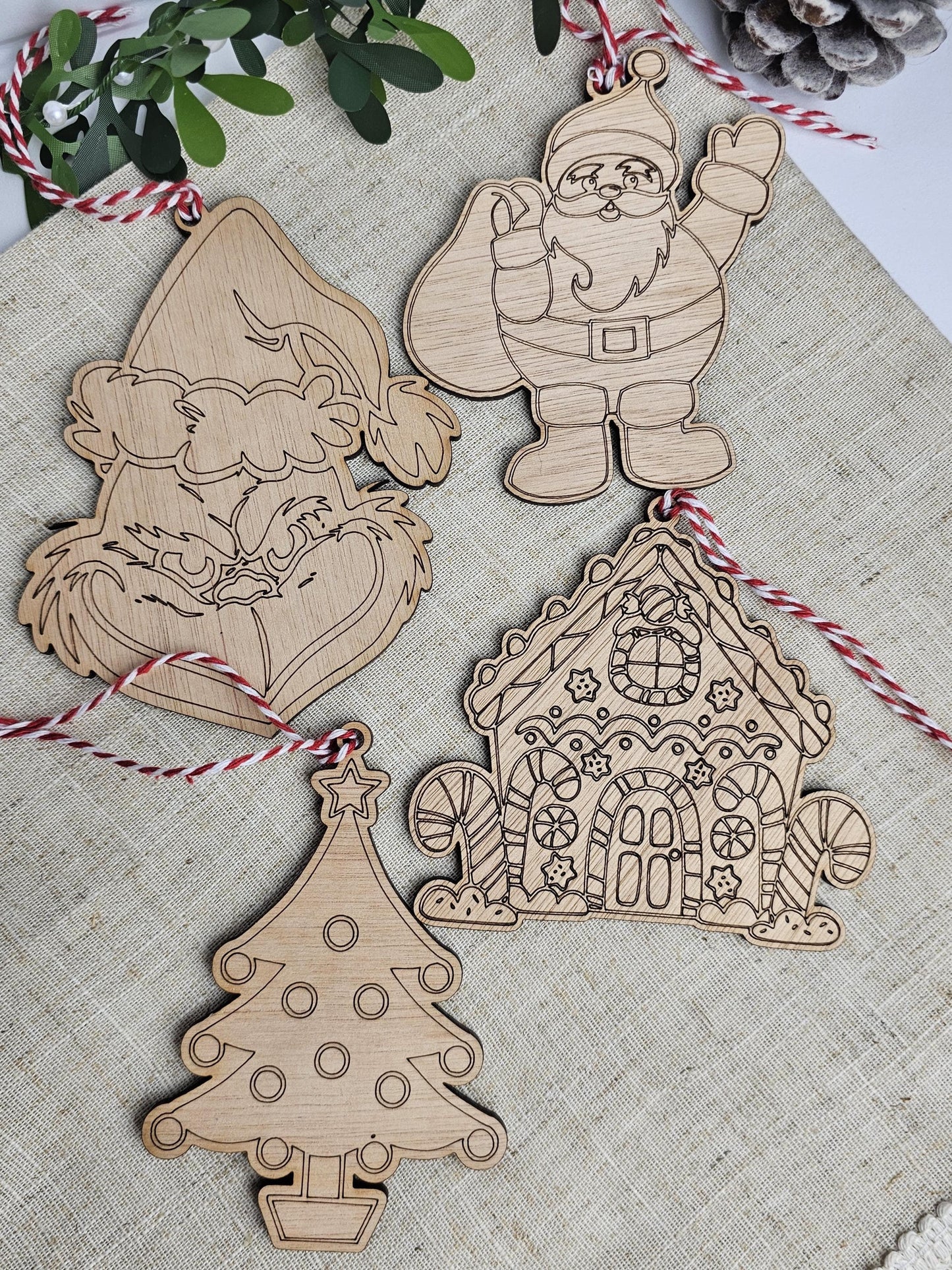 Colour Your Own Decorations - Premium  from Slice of Wild - Just $2.50! Shop now at Slice of Wild