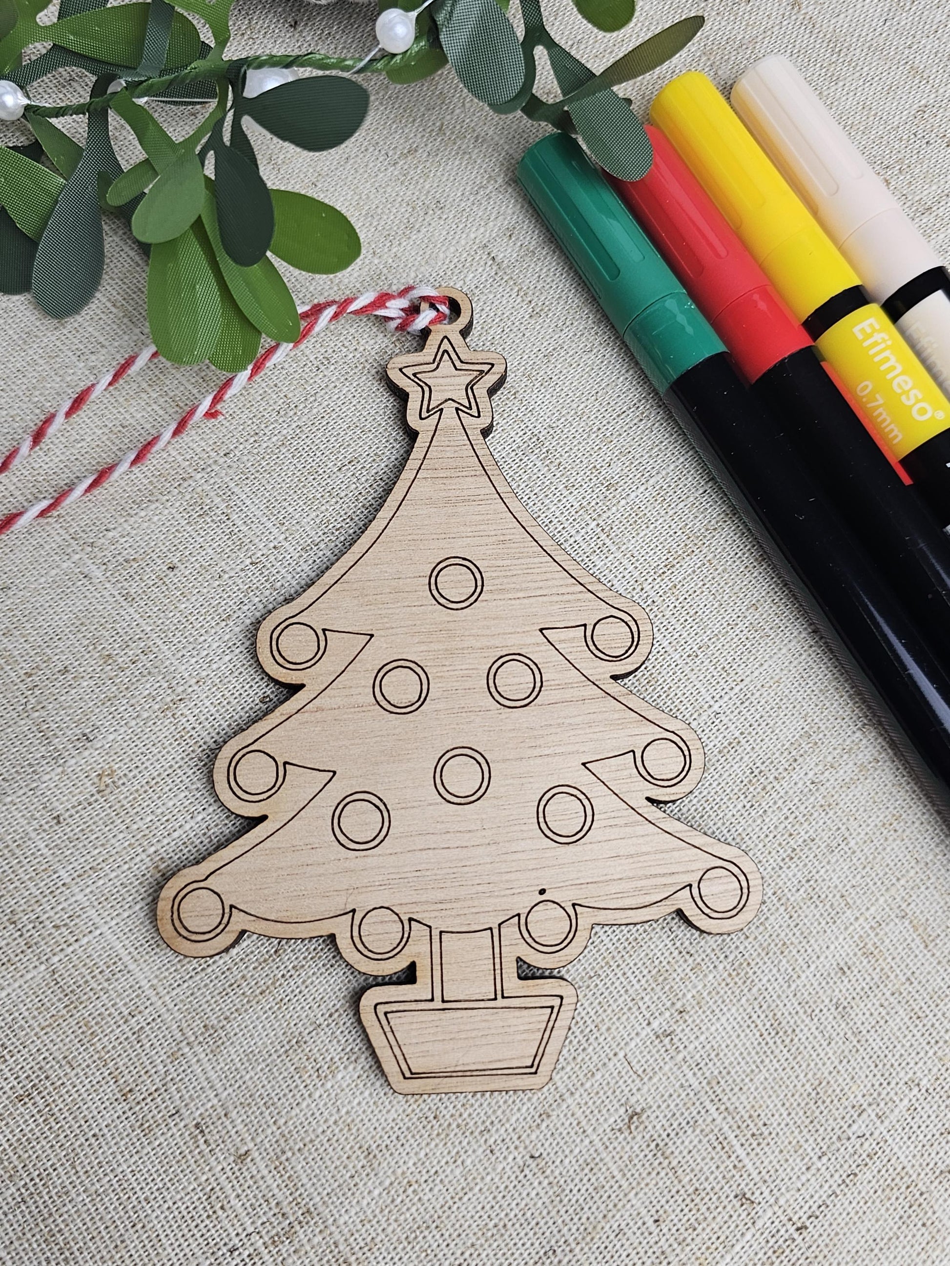 Colour Your Own Decorations - Premium  from Slice of Wild - Just $2.50! Shop now at Slice of Wild