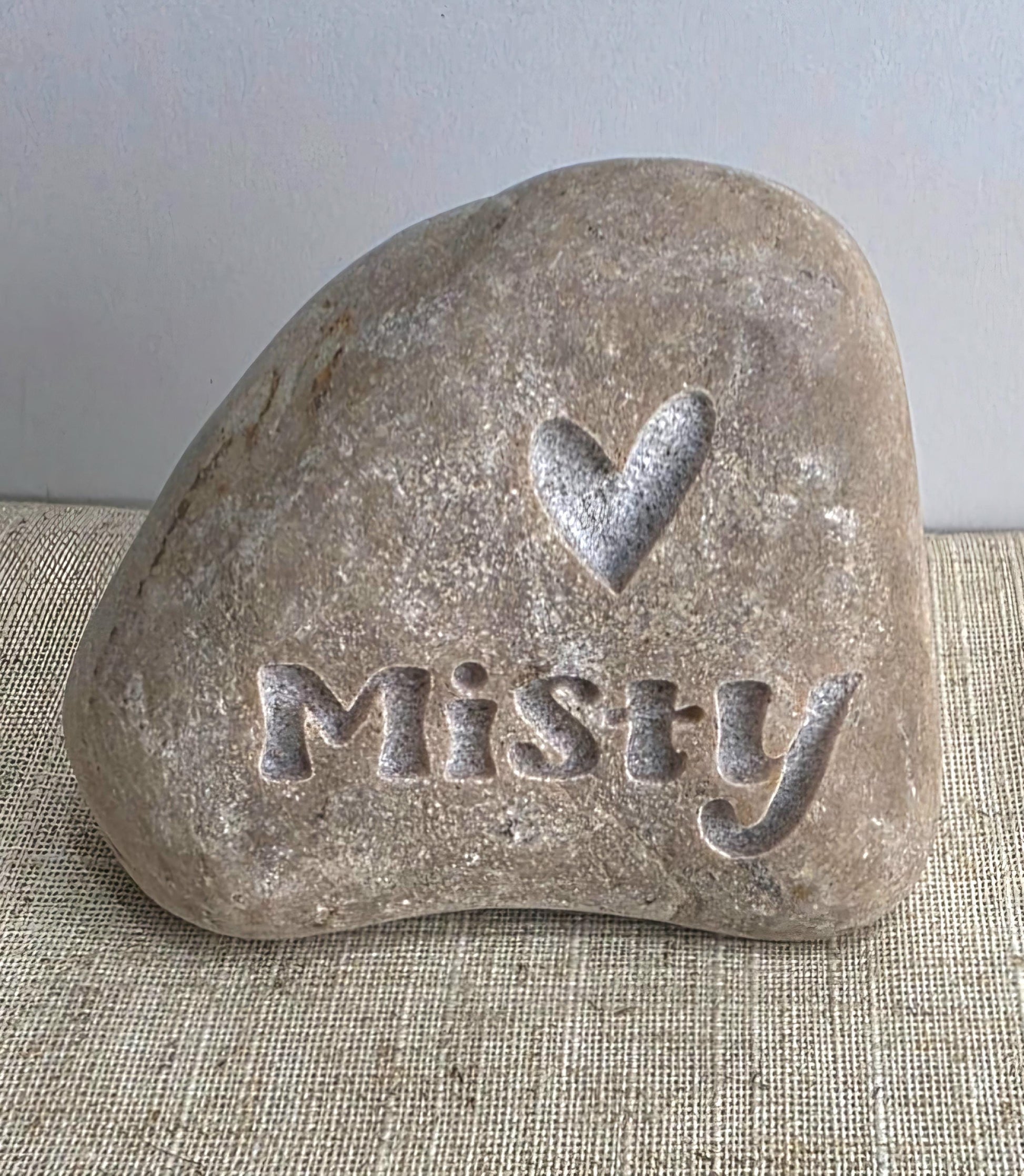 Personalised  Pet Memorial Pebble, - Premium  from Slice of Wild - Just $12.99! Shop now at Slice of Wild
