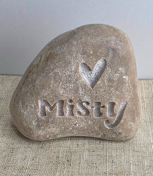Personalised  Pet Memorial Pebble, - Premium  from Slice of Wild - Just $12.99! Shop now at Slice of Wild