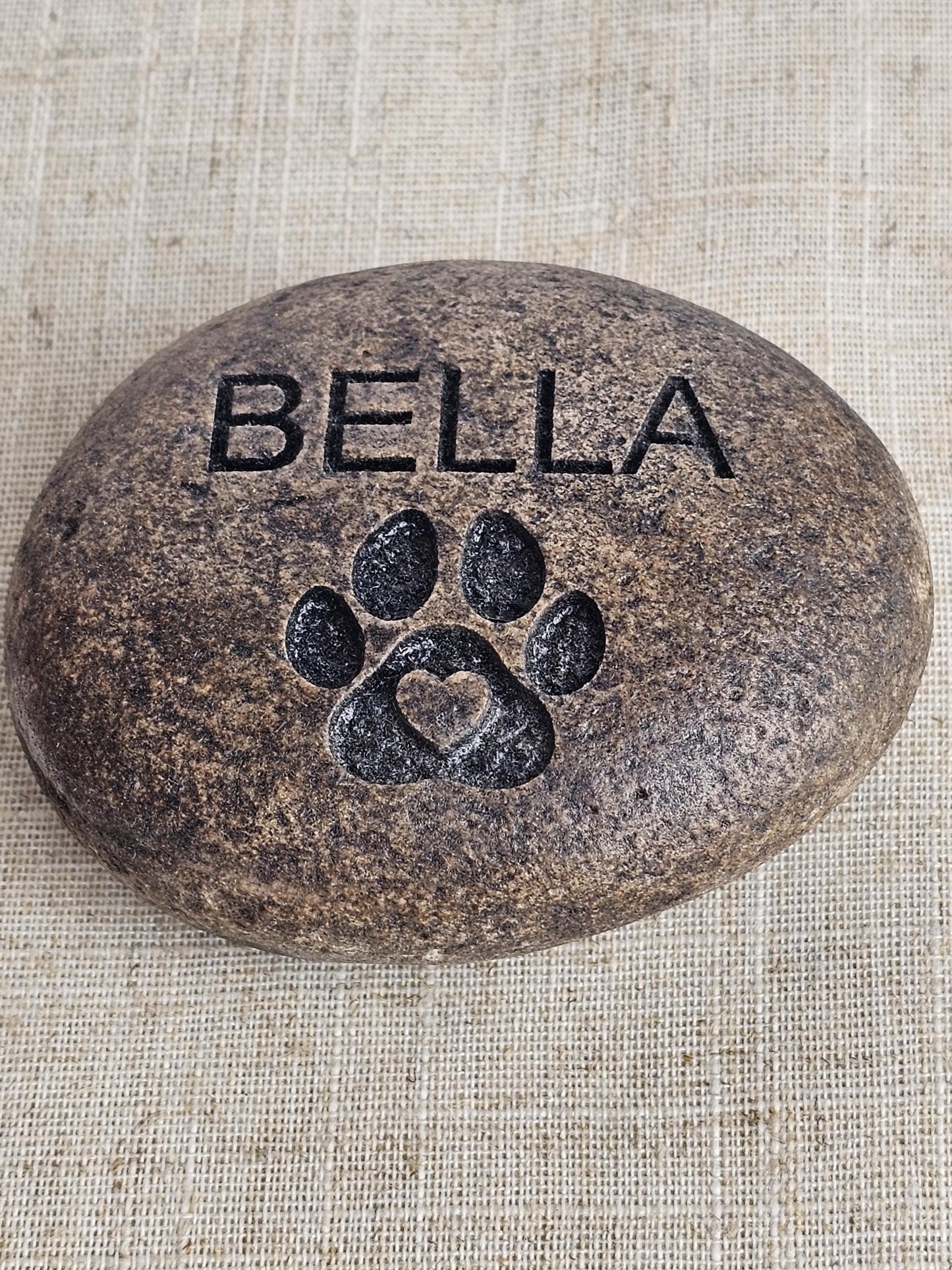 Personalised  Pet Memorial Pebble, - Premium  from Slice of Wild - Just $12.99! Shop now at Slice of Wild