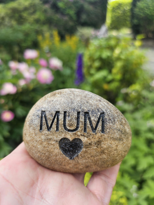 Engraved Memory Stone - Premium  from Slice of Wild - Just $12.99! Shop now at Slice of Wild