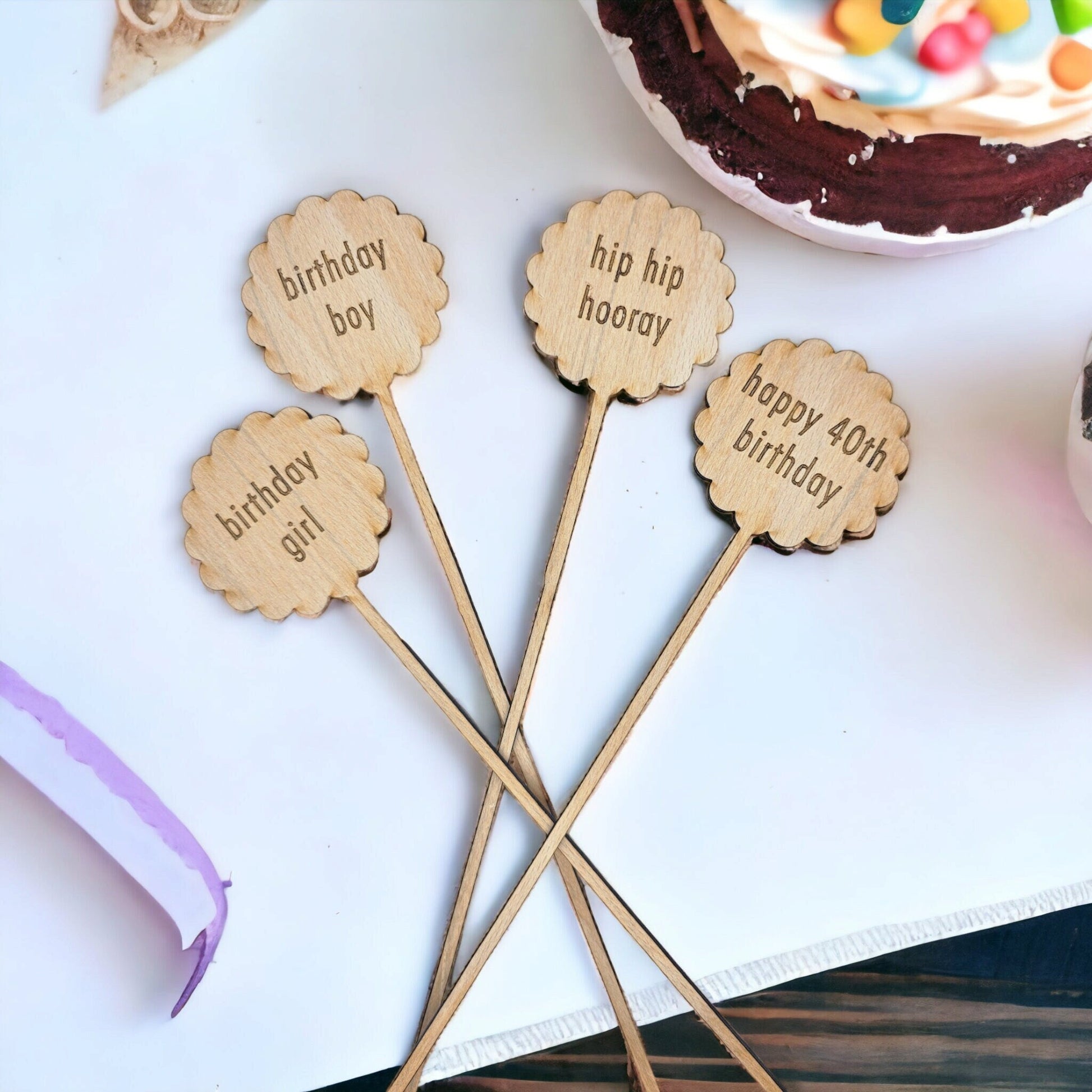 Cake Topper - Slice of Wild