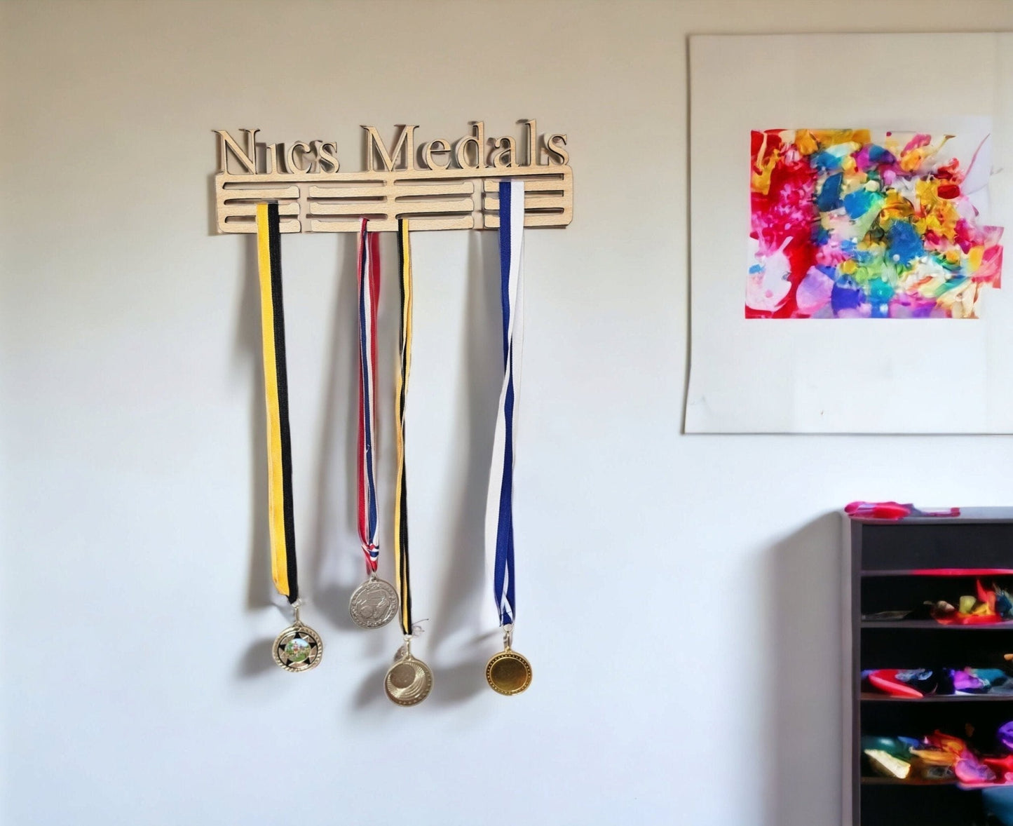 Personalised Medal Holder - Premium  from My Store - Just $9.99! Shop now at Slice of Wild