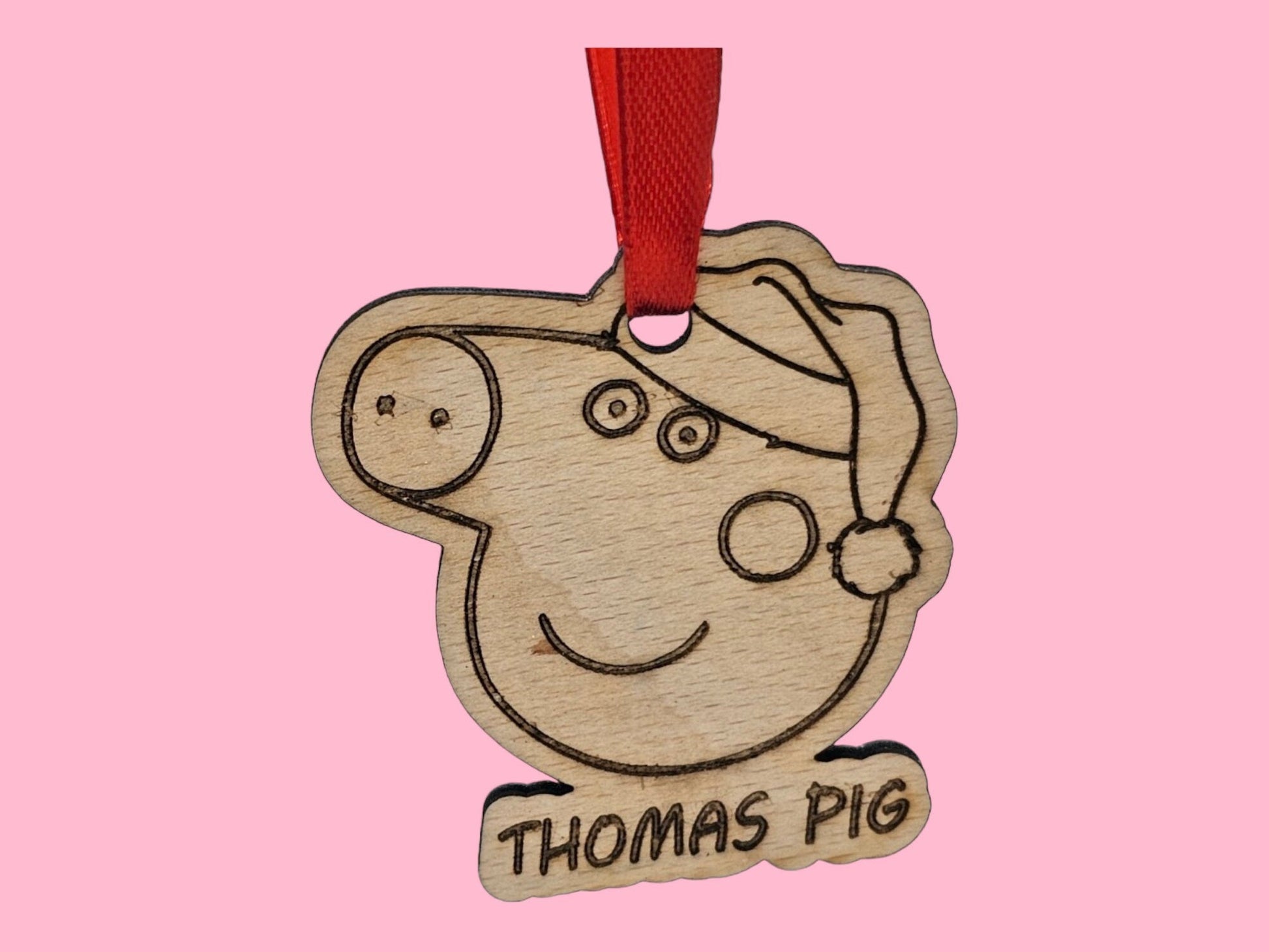 Baby/Children's Pig Christmas Decoration - Slice of Wild
