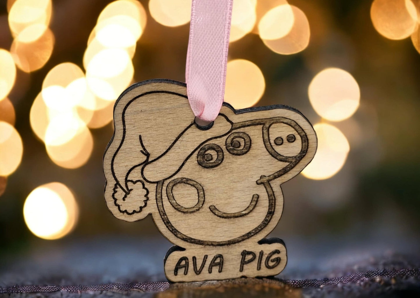 Baby/Children's Pig Christmas Decoration - Slice of Wild