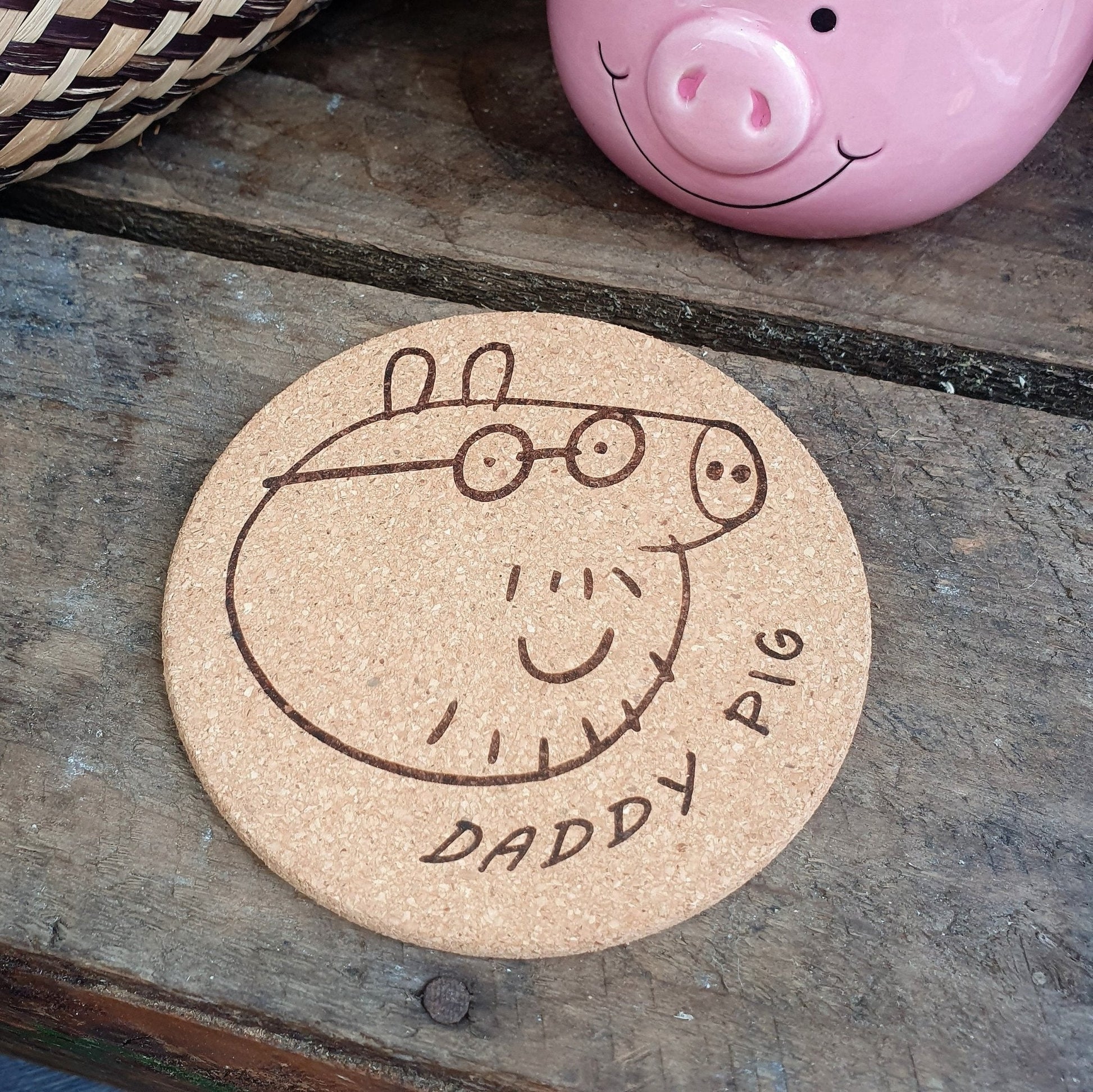 Cork Pig Coasters - Slice of Wild