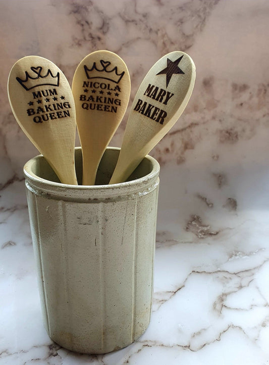 Personalised Wooden Spoon - Premium  from My Store - Just $4.99! Shop now at Slice of Wild